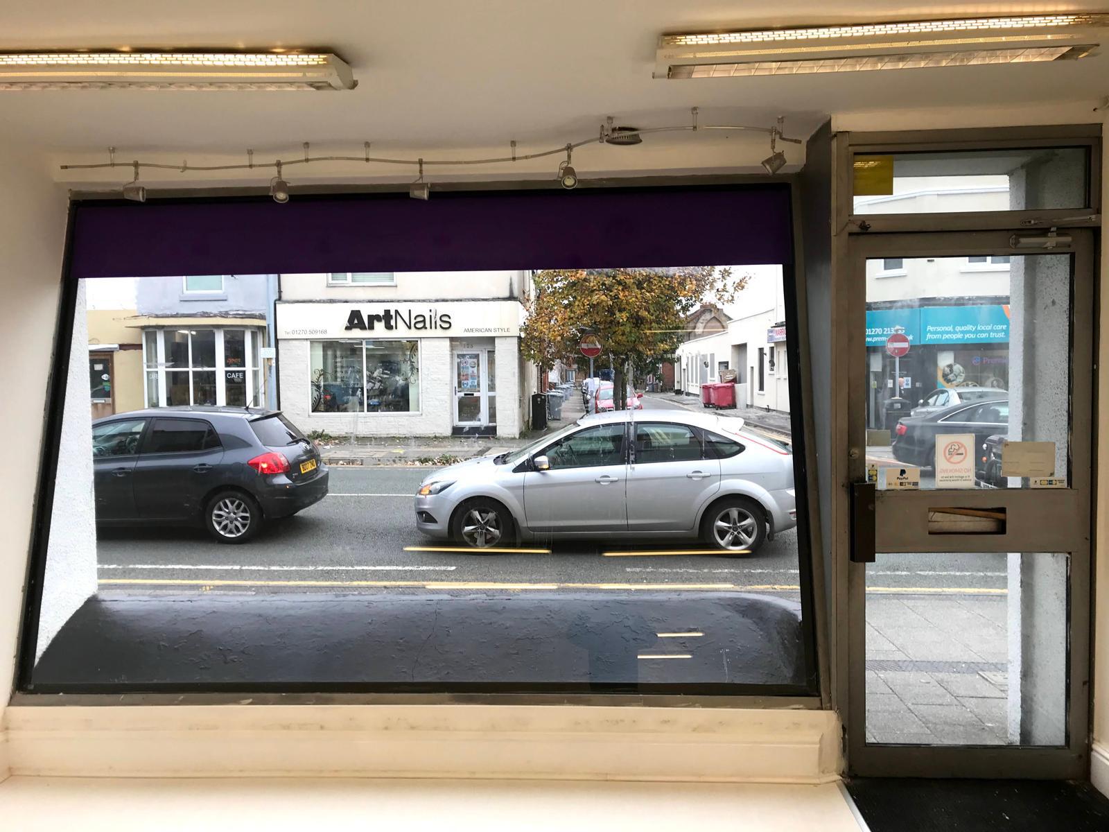 Front from inside