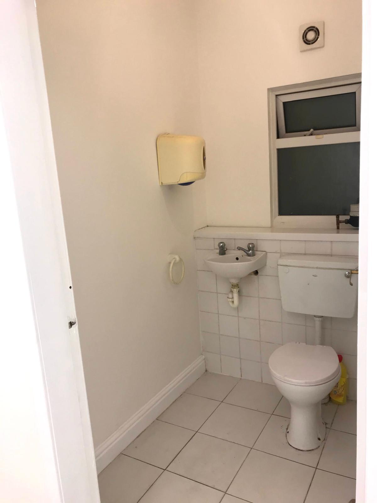 Toilet and sink